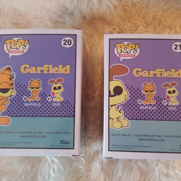 Garfield & Odie Funko Pop! Set - #20 & #21 - Picture 3 of 6